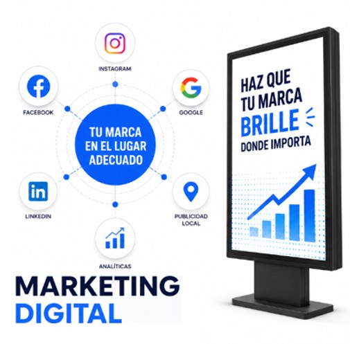 Marketing digital pantallas